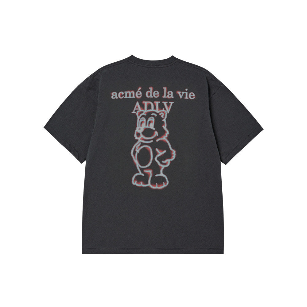 Minimalist ADLV Classic Bear Print T-Shirt | Breathable Oversized Couple’s Tee